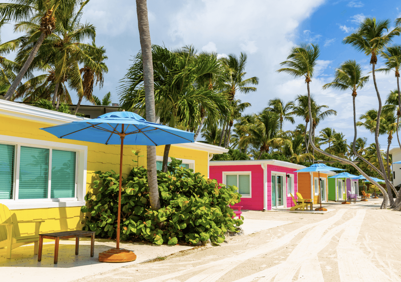 colorful cottages