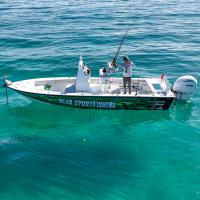 Bean Sportfishing boat in Islamorada, Florida.