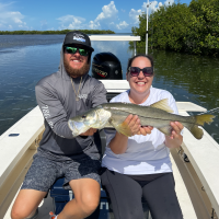 Captain Sean Garrison of Whiskey Throttle Charters in Islamorada, FL.