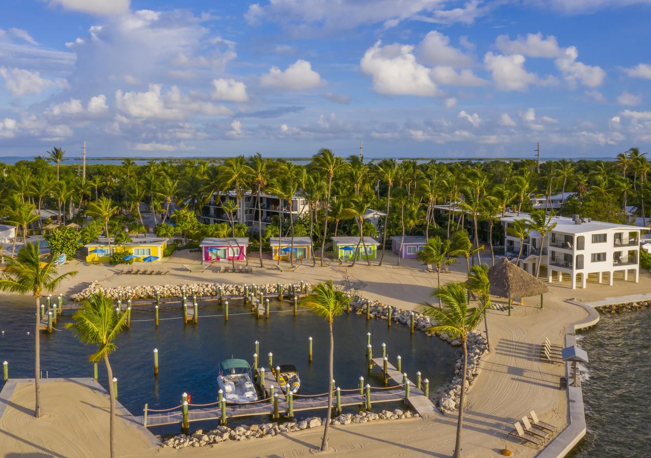 Aerial view of La Siesta