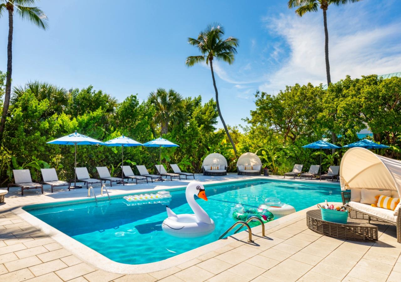 Overseas pool at Three Waters Resort