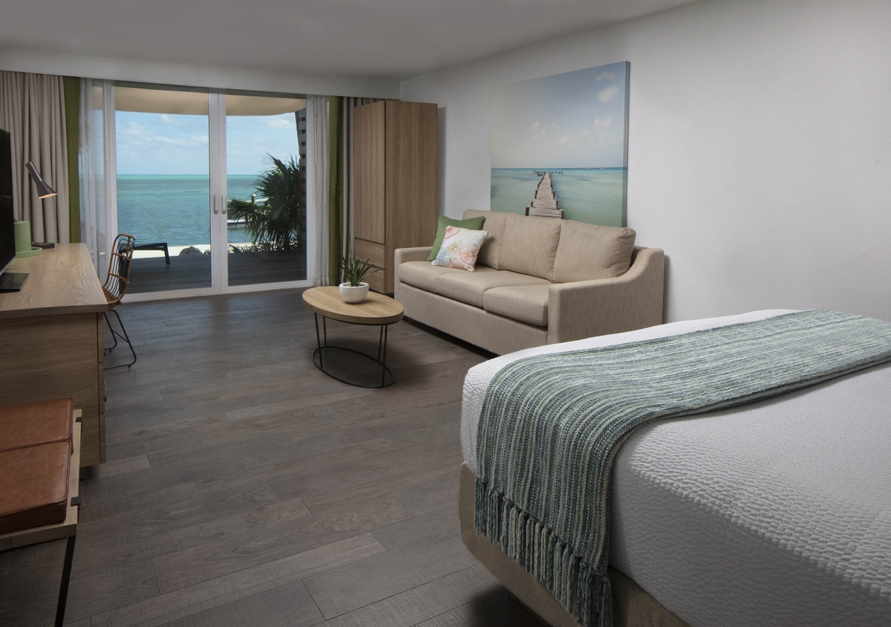 bedroom with sofabed