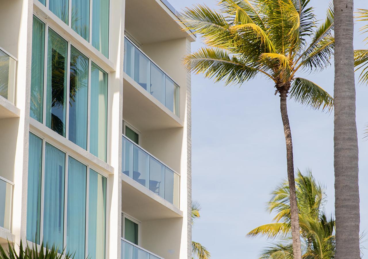 Balcony rooms at Amara Cay Resort in Islamorada, FL.