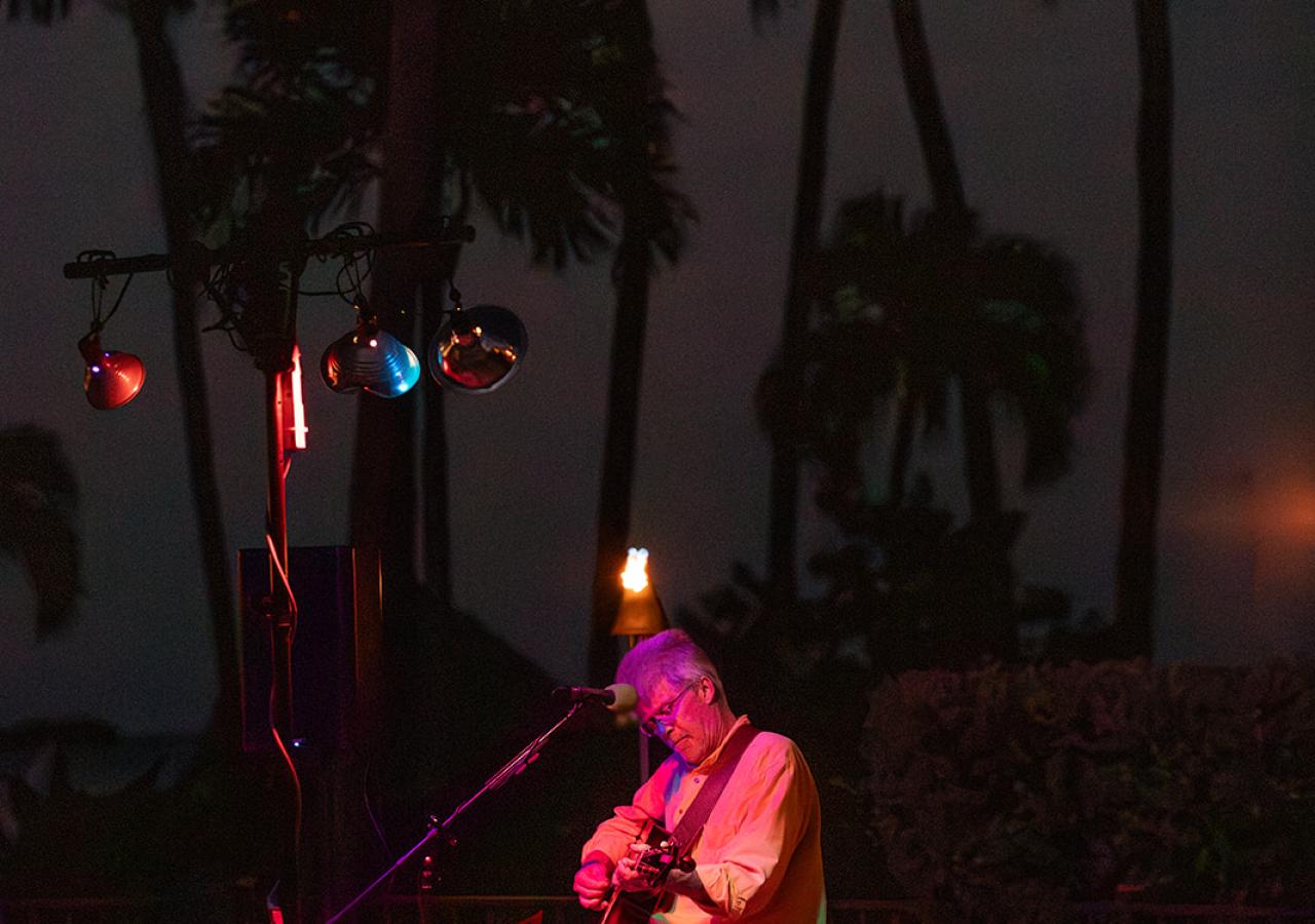 Live music at Amara Cay Resort in Islamorada, Florida.