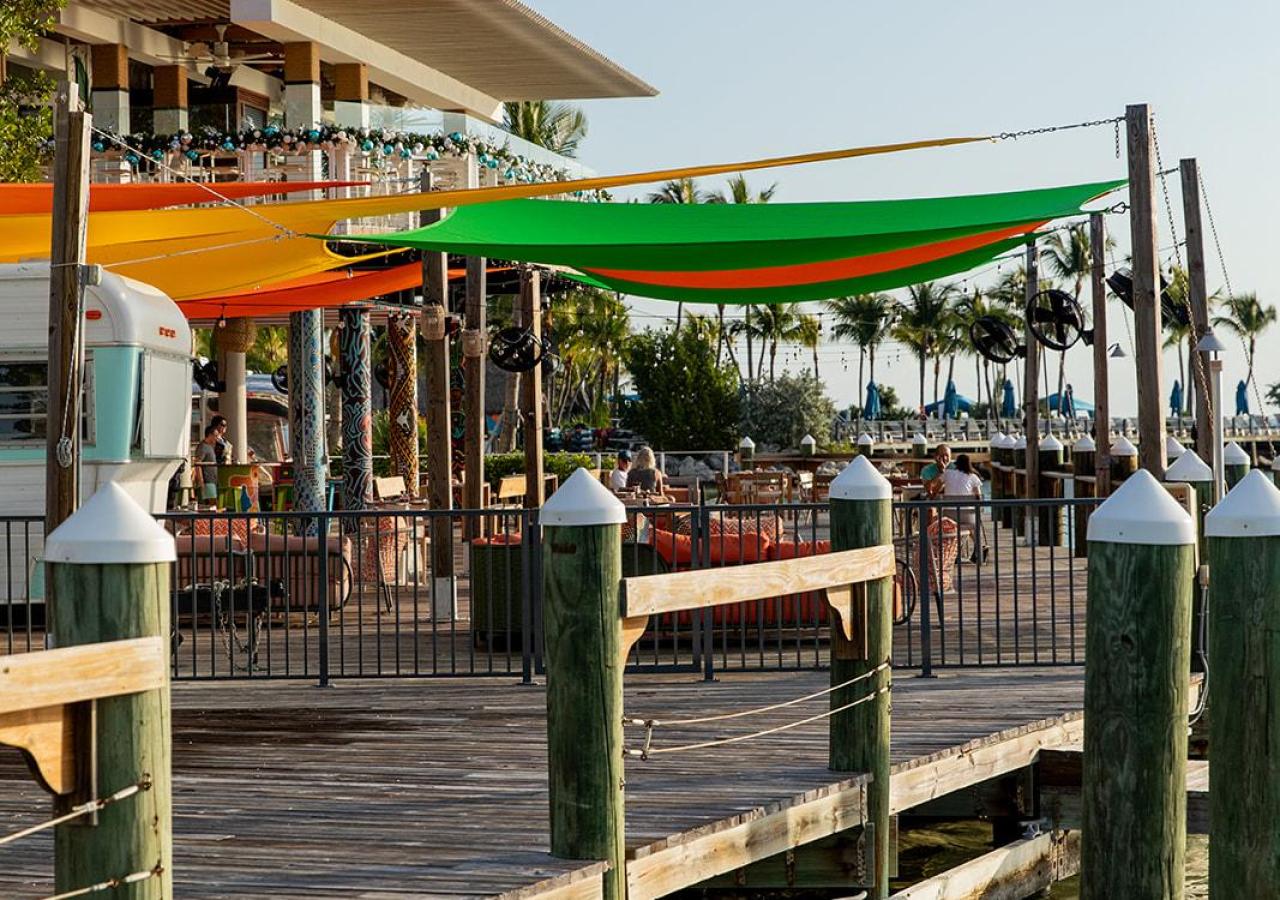 Bimini Way Walk at Three Waters Resort & Marina.