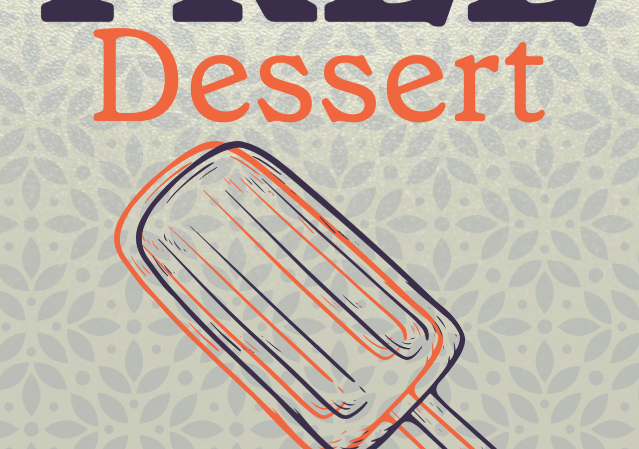 Free dessert Mercado Morada 