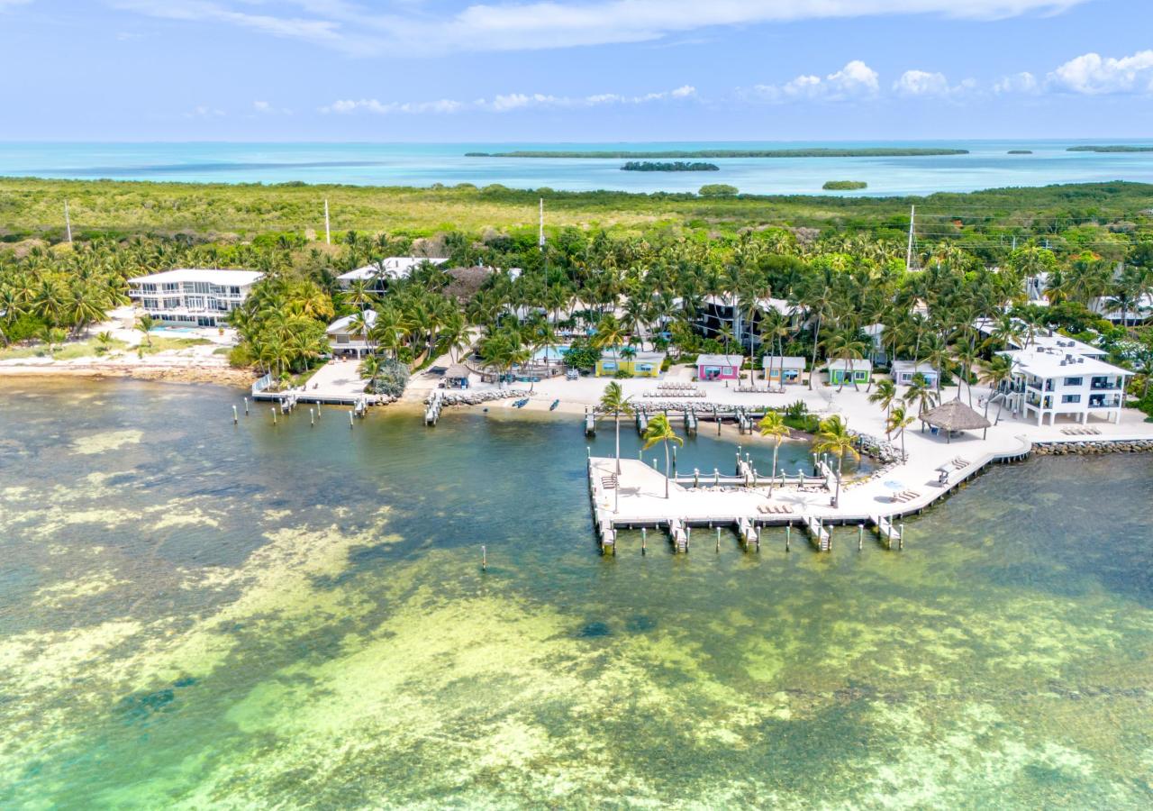 Aerial view of La Siesta Resort in the Florida Keys.