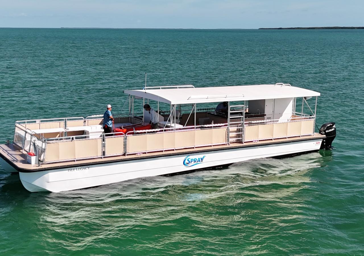 Isle Legacy by Spray Watersports based out of Islamorada, Florida.