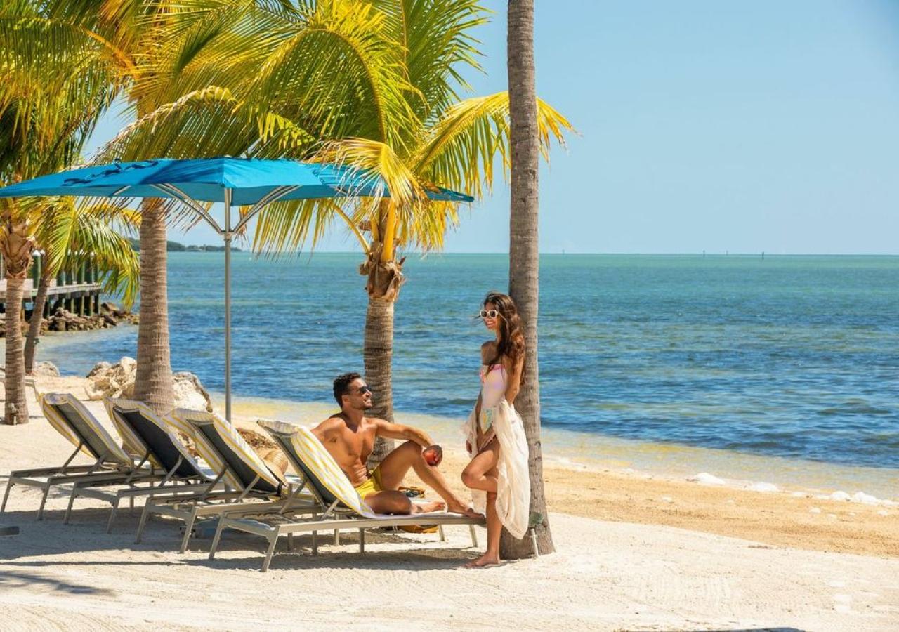 honeymooning on the beach