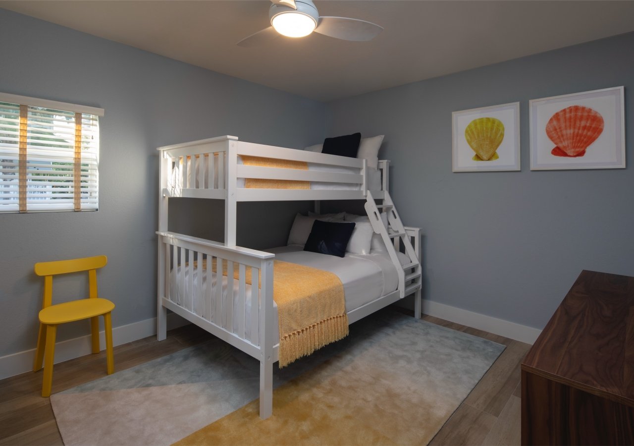 bedroom with bunkbeds