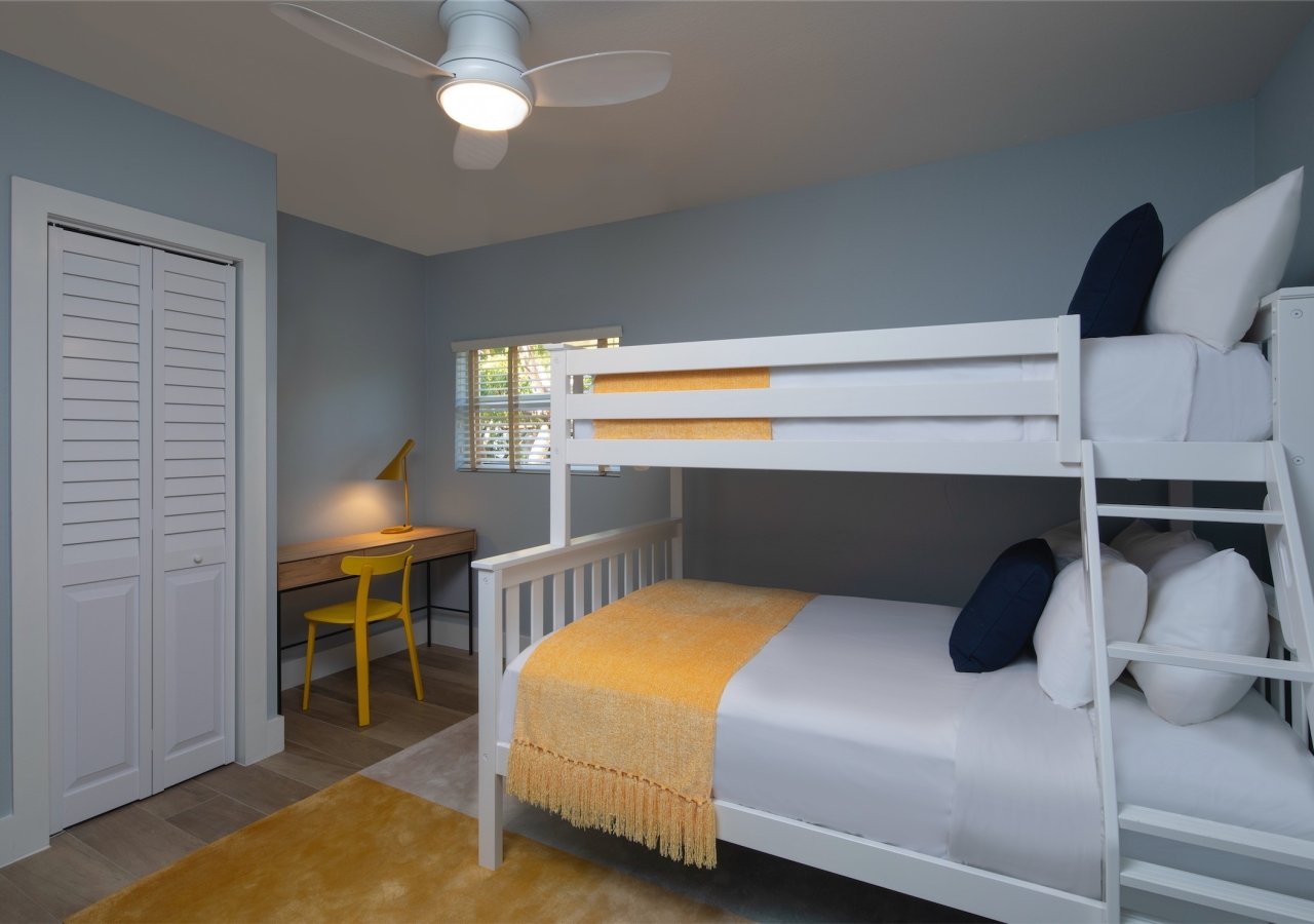 bedroom with bunk beds