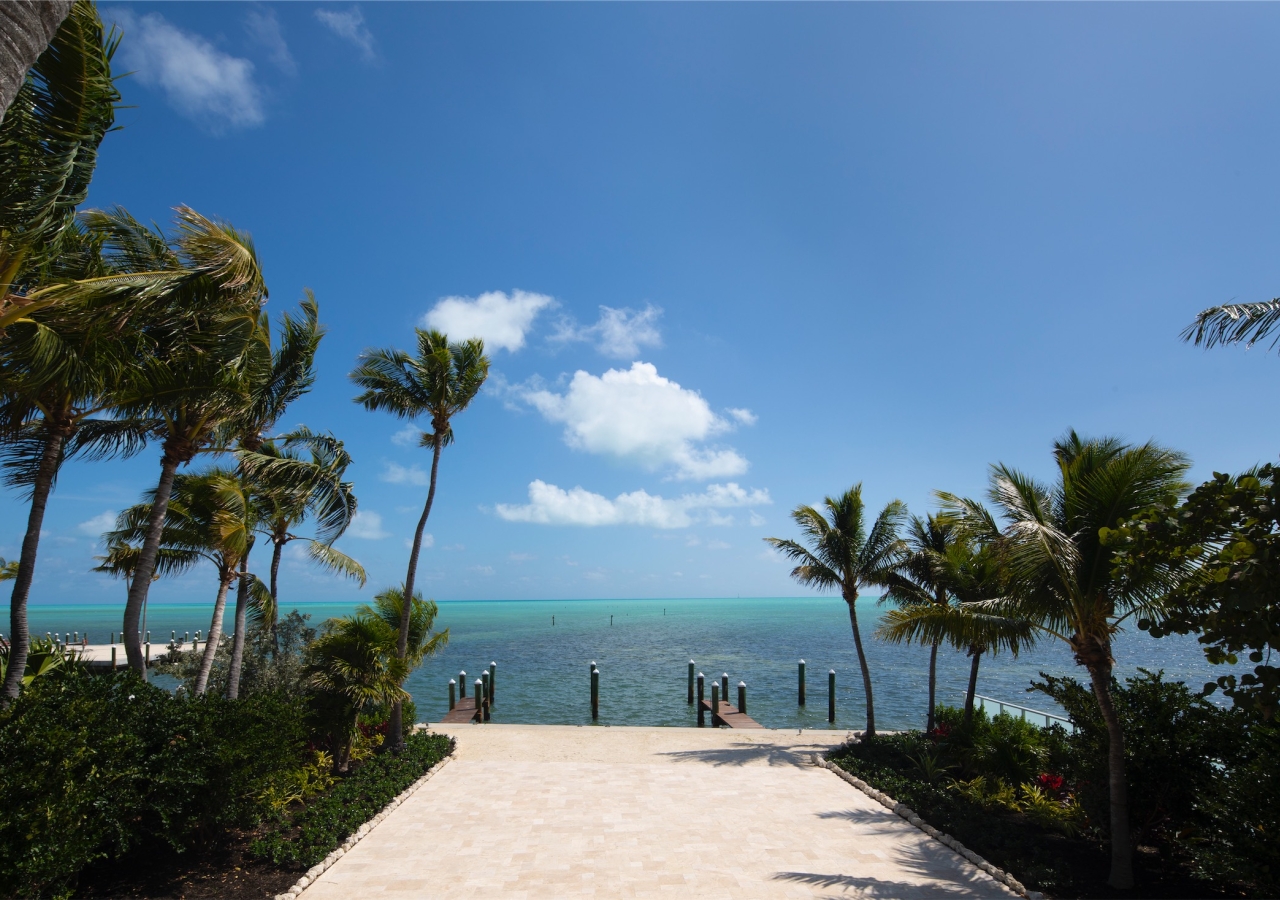 beach walkway