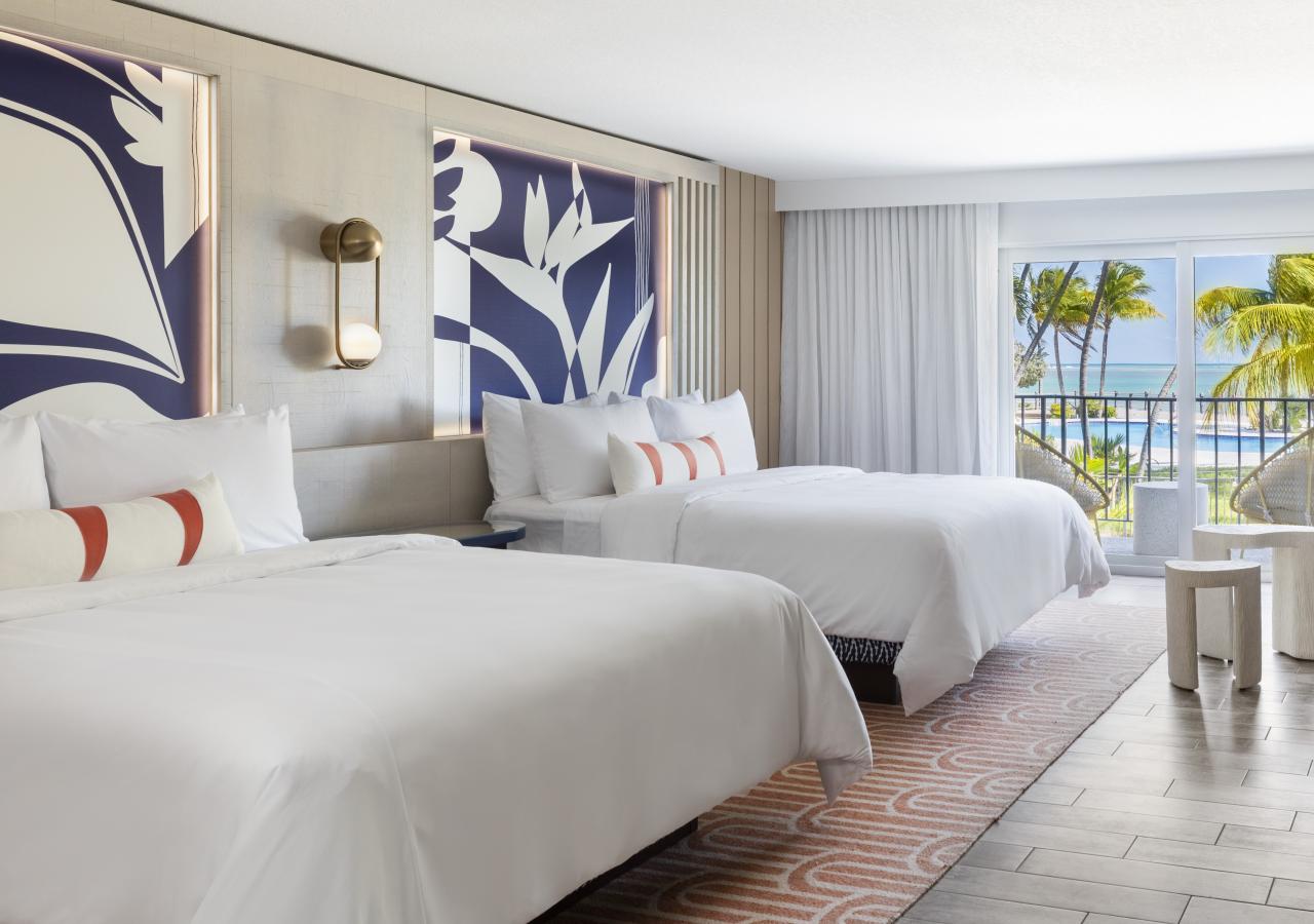 Oceanview 2 queen room