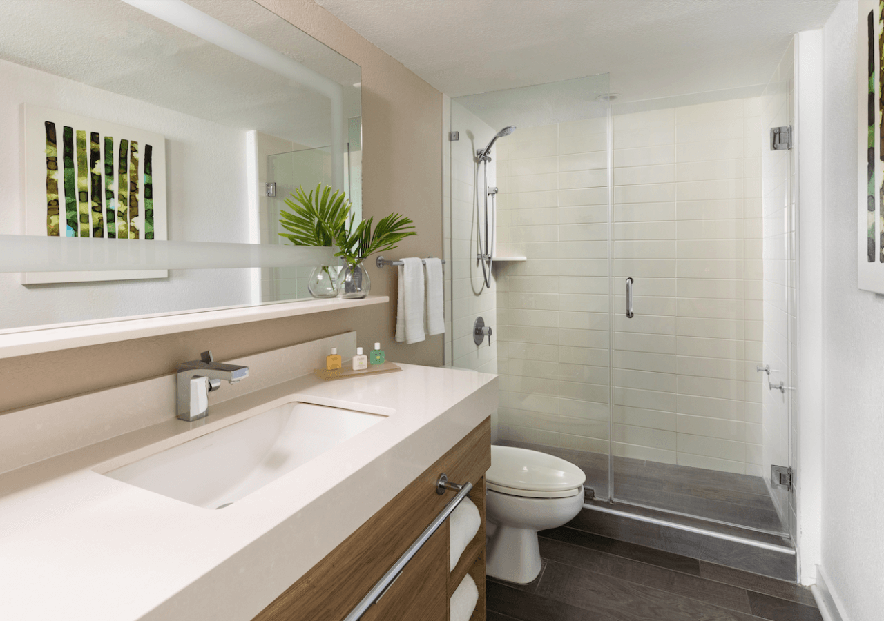 Bathroom With Long Vanity