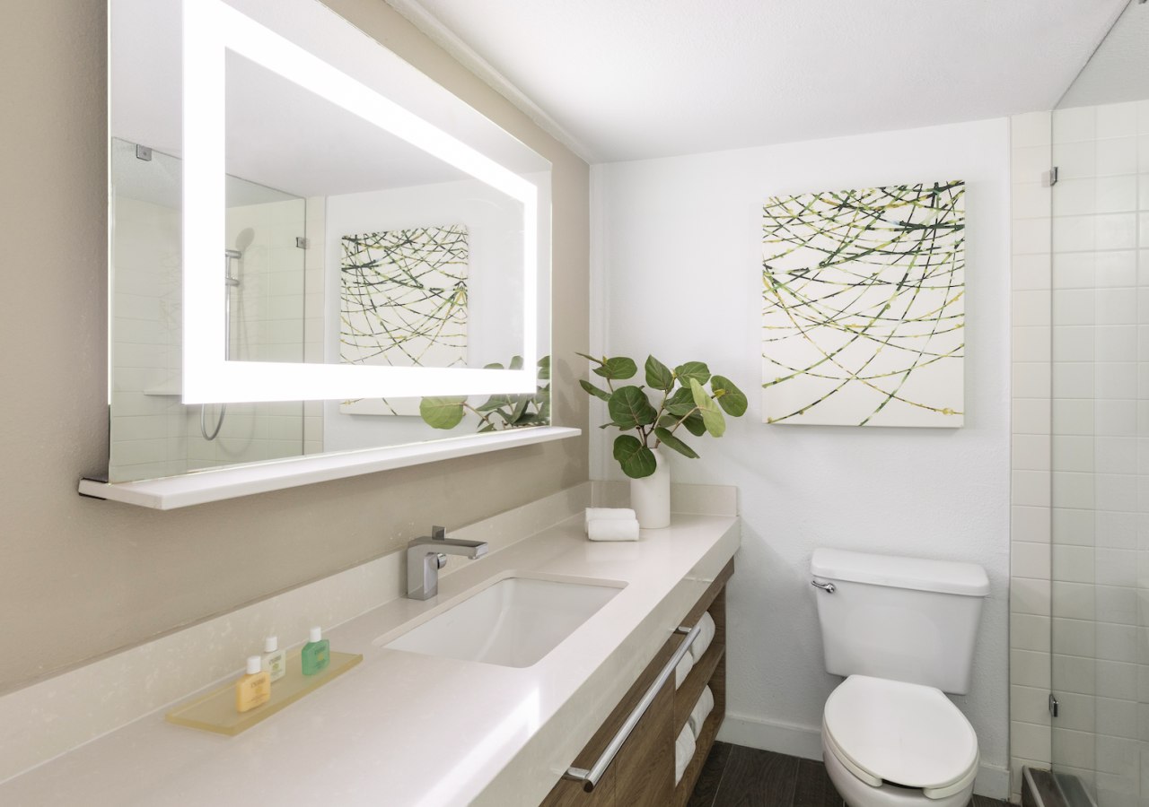 bathroom with shower