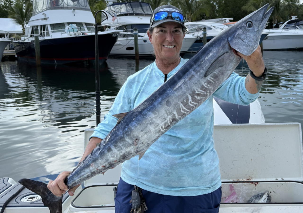 Captian Regina in Islamorada.