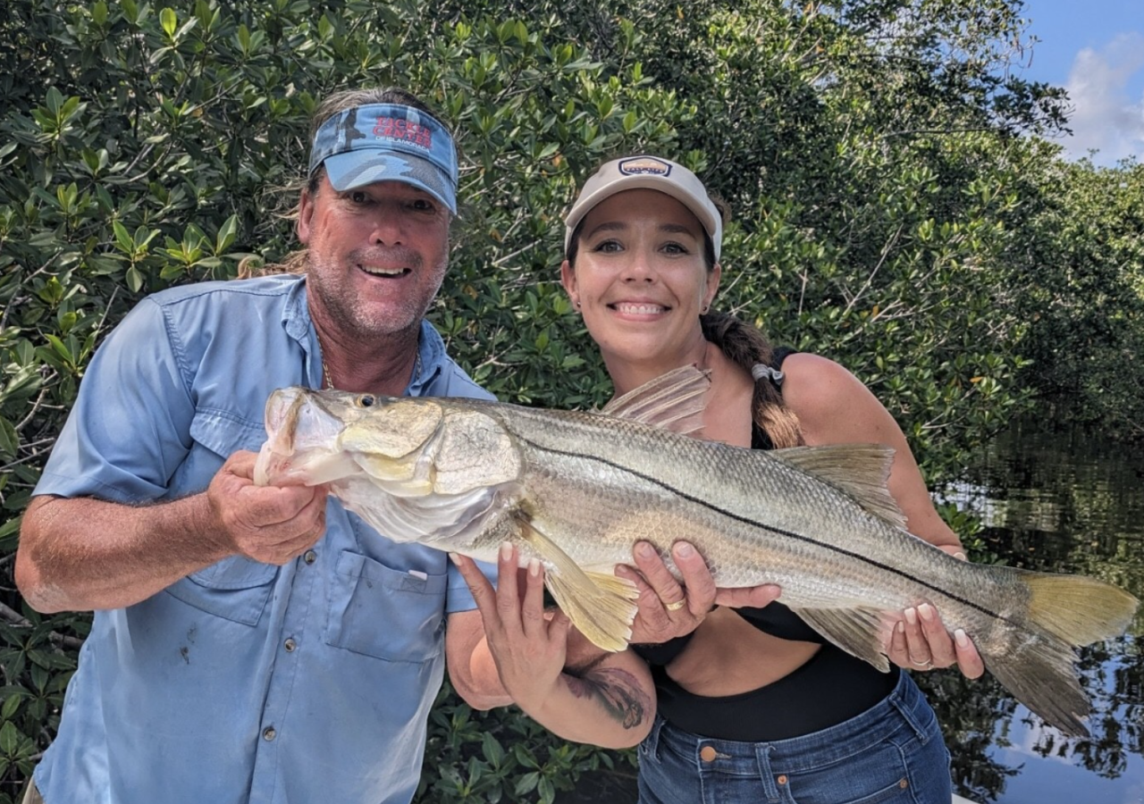 Blackwater Fishing Charters in Islamorada, Florida.