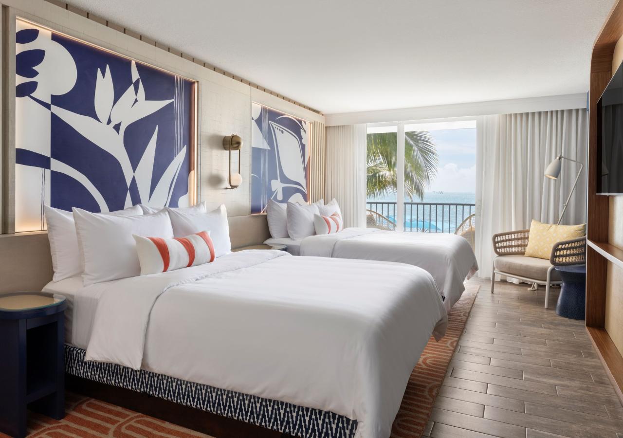 2 Queen Ocean View Room