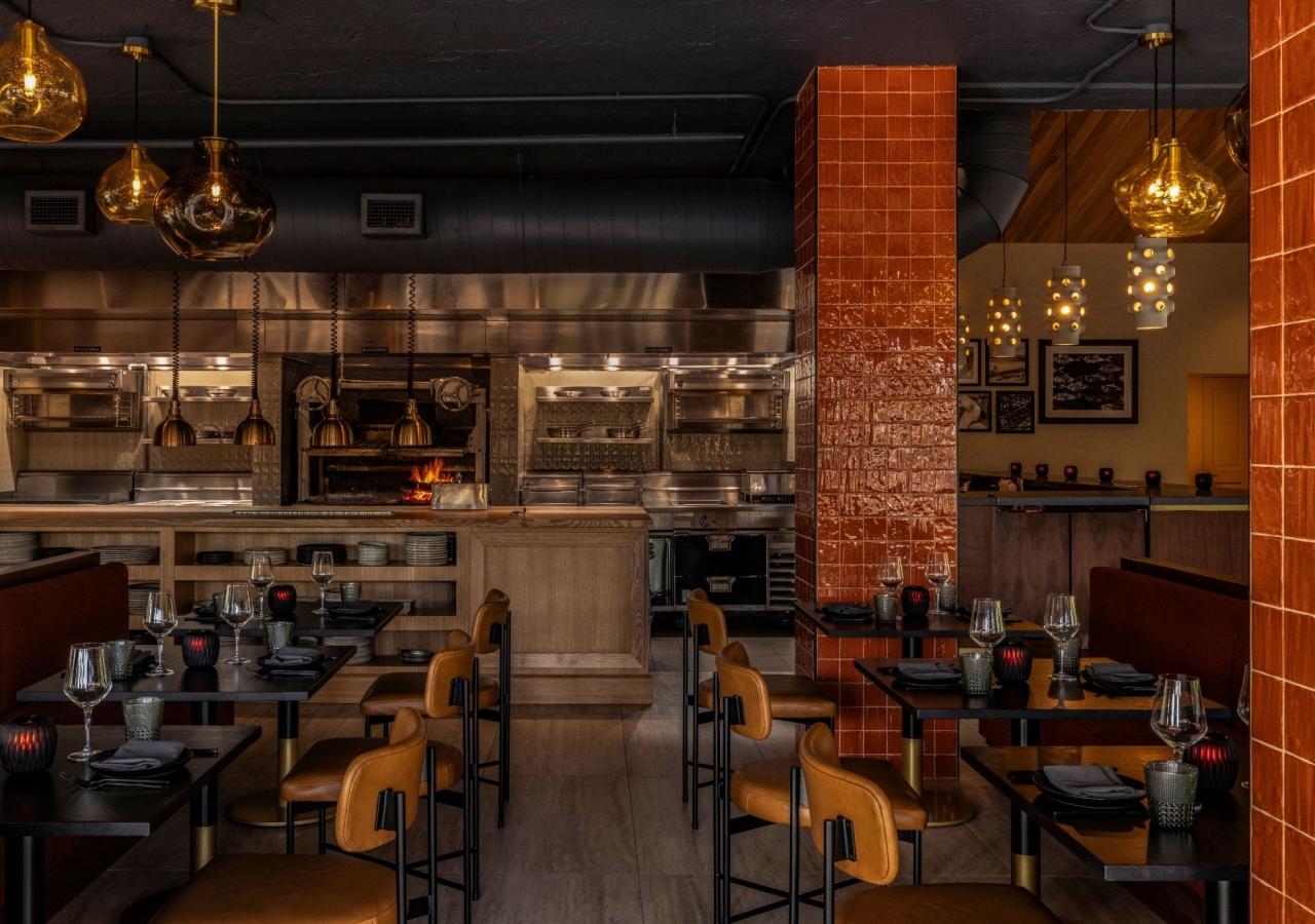 Interior View of Kindler Restaurant