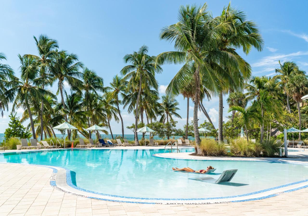 Amara Cay pool in the Florida Keys.