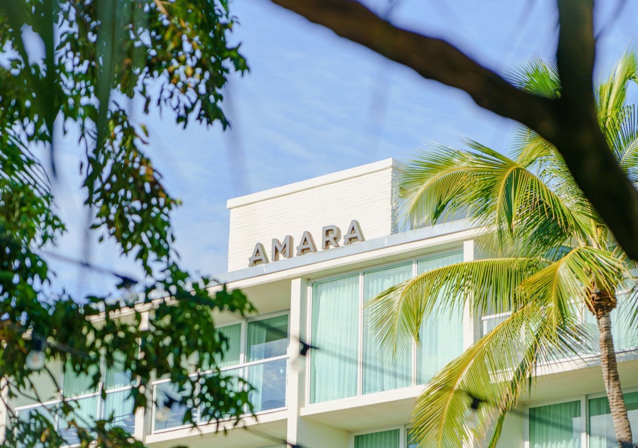 The external building at Amara Cay