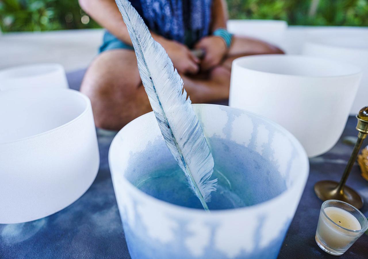 a reiki sound bowl