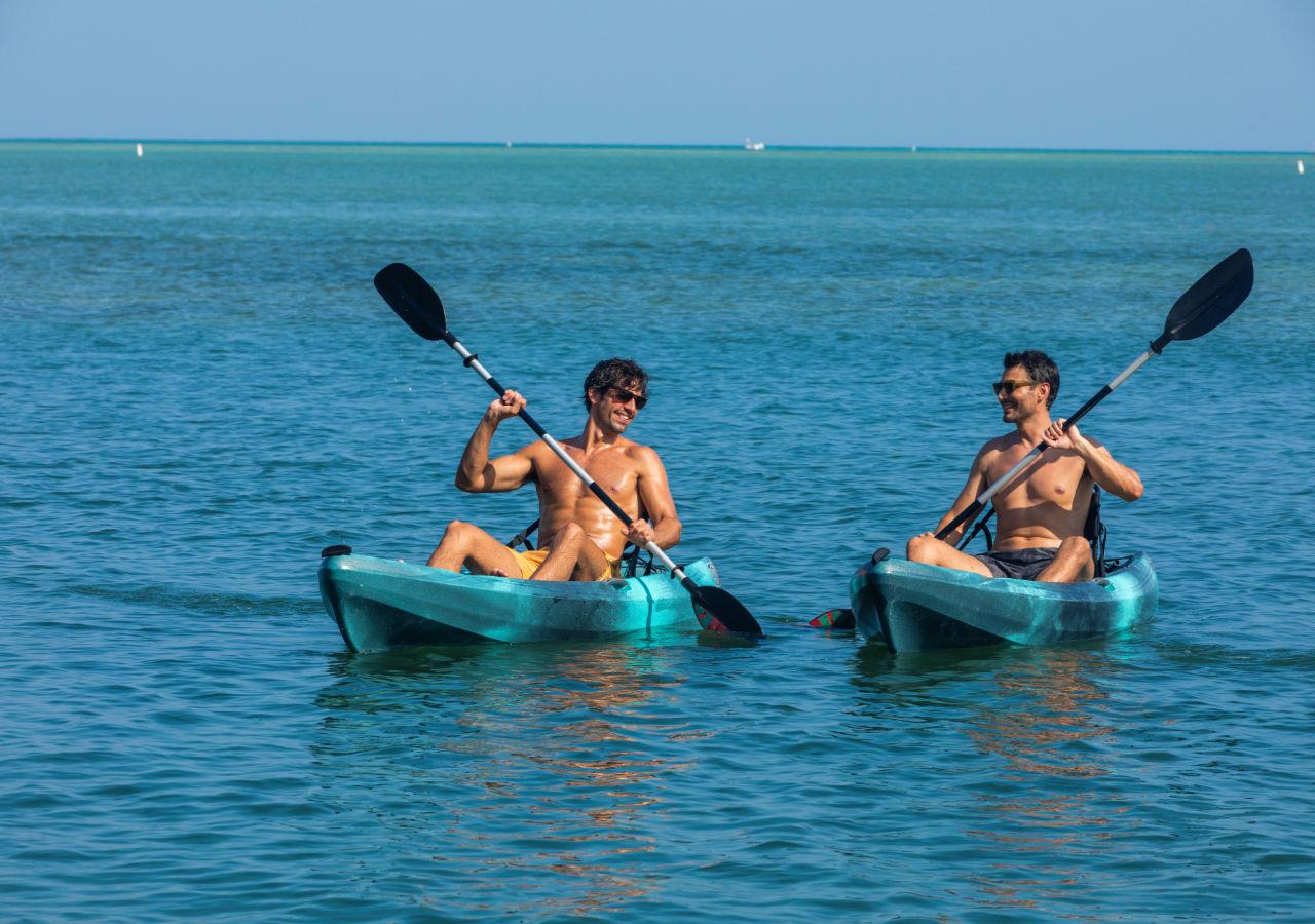kayaking