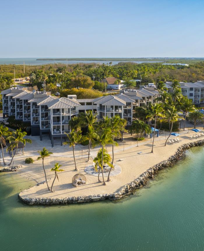 Aerial view of Fire Beach