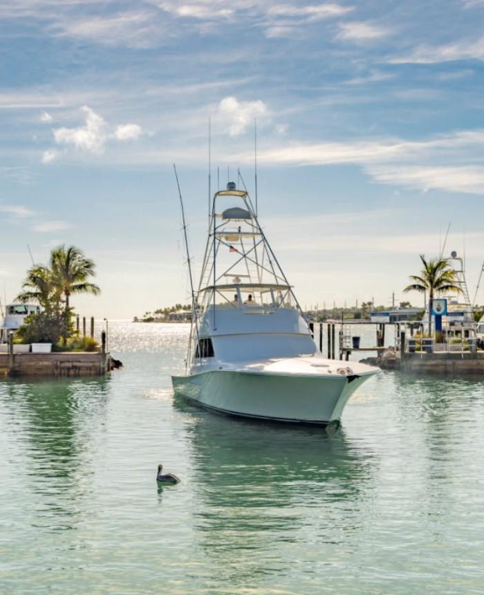 Postcard Inn Marina Boat