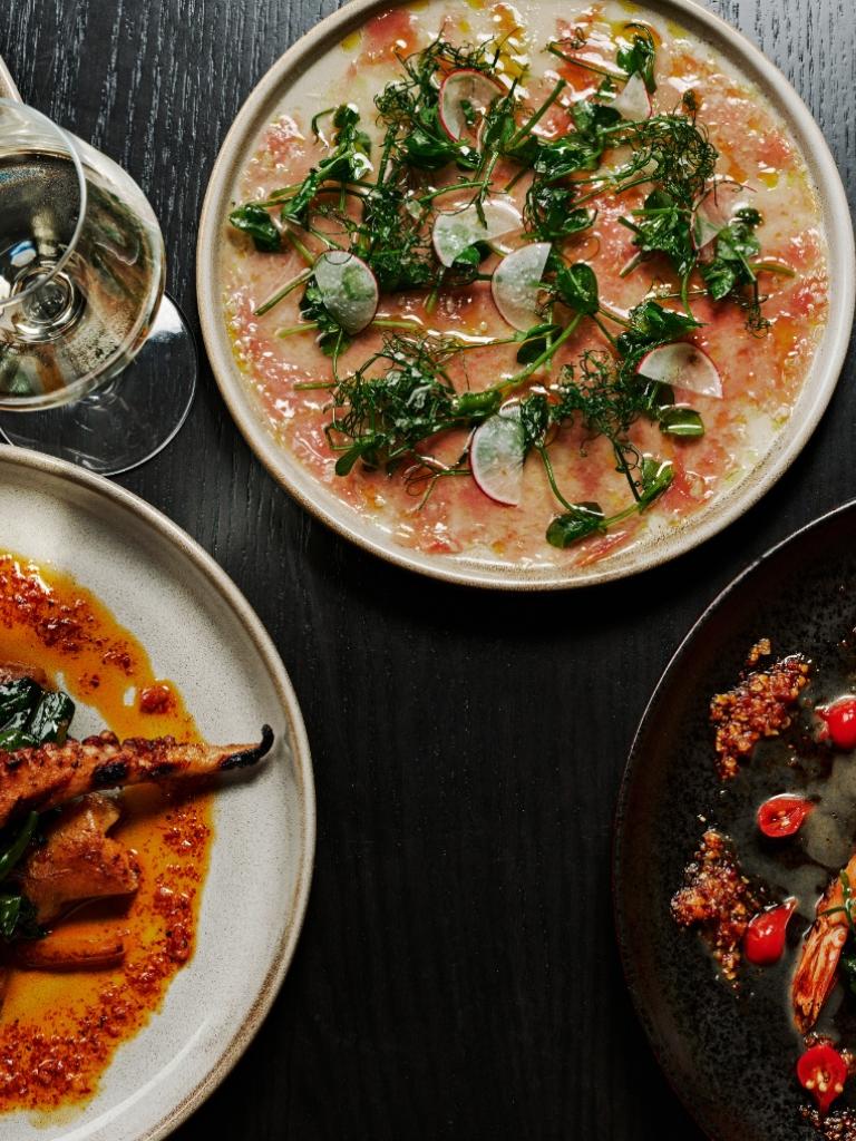 Food from Kindler at Three Waters.