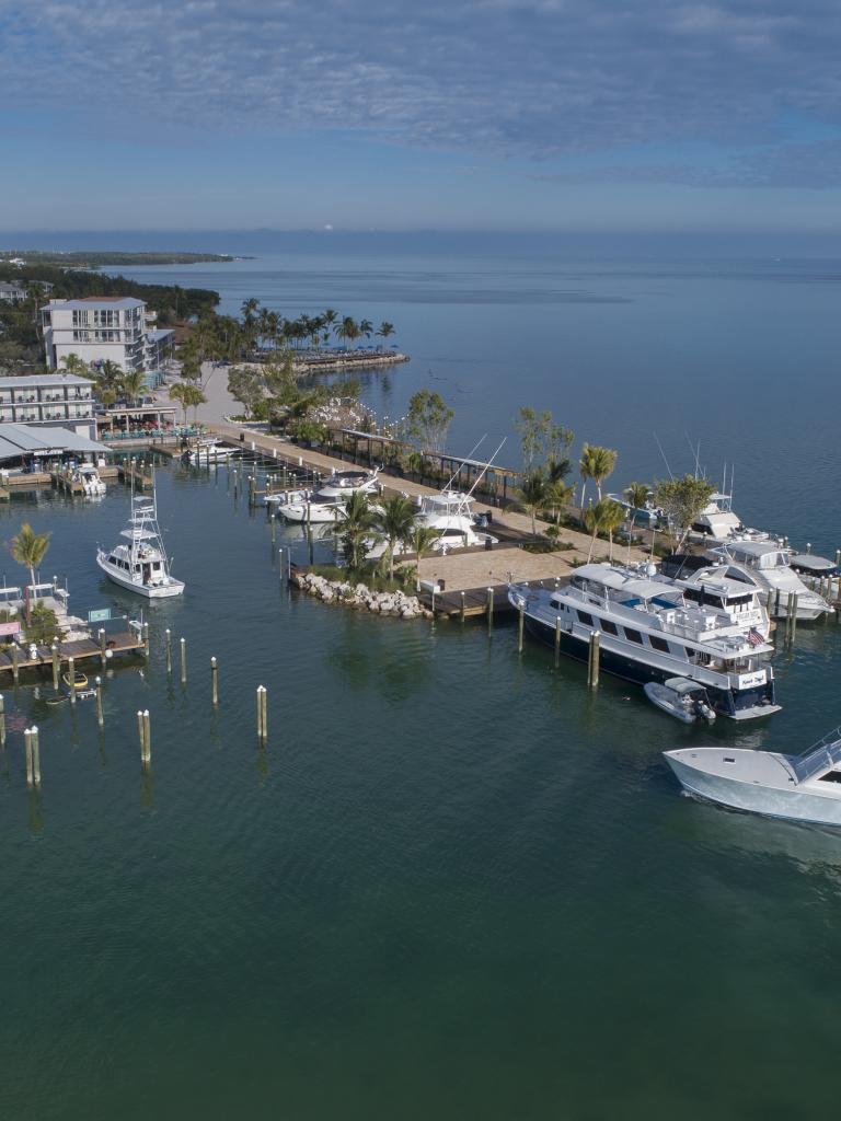 Large Commercial Fishing Charter Boat Entering Marina