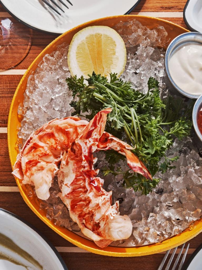 A seafood platter served at Little Limon