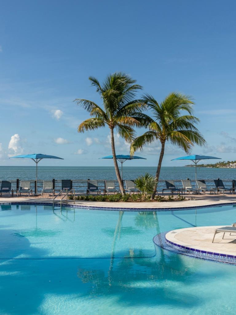 A sunny day at Kokomo pool at Three Waters Resort in Islamorada.