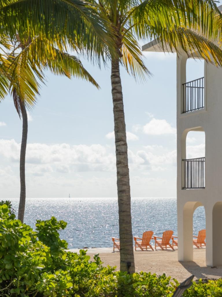 A view of the ocean from La Siesta Resort & Villas in Islamorada, Florida.