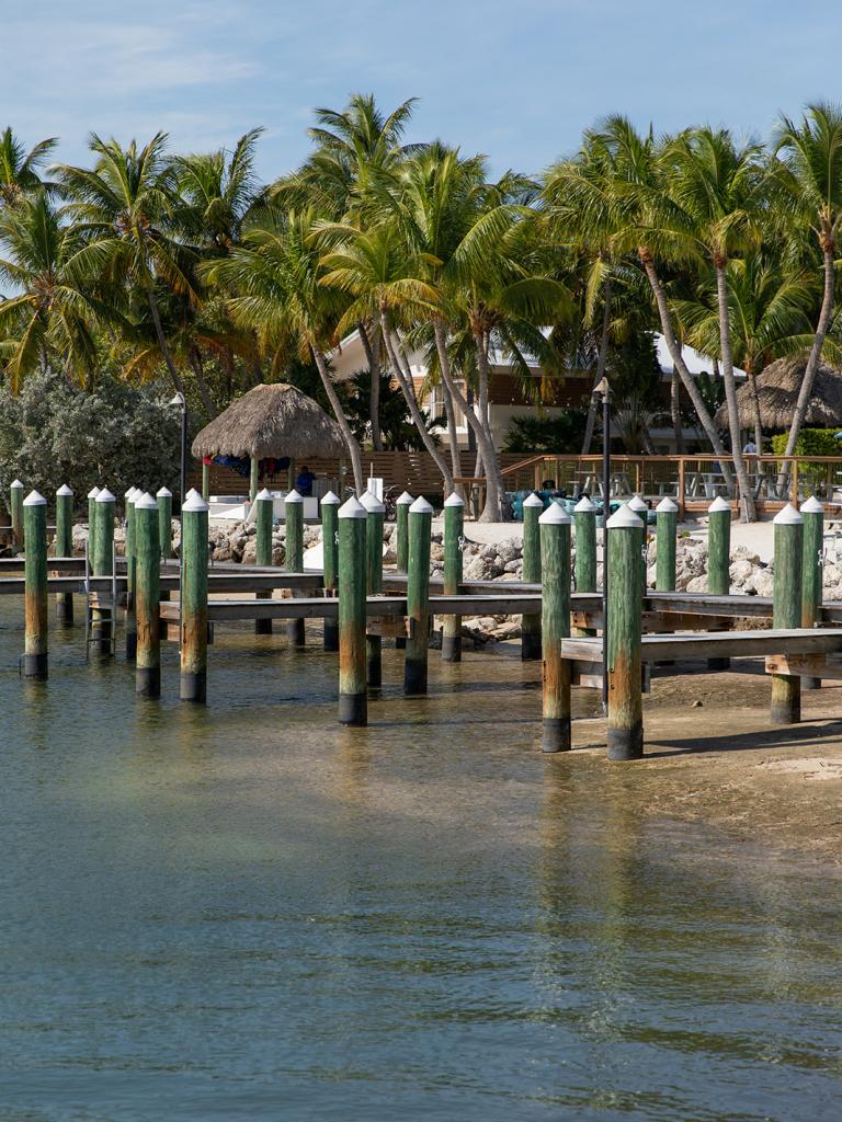Waterfront views at La Siesta in the Florida Keys.