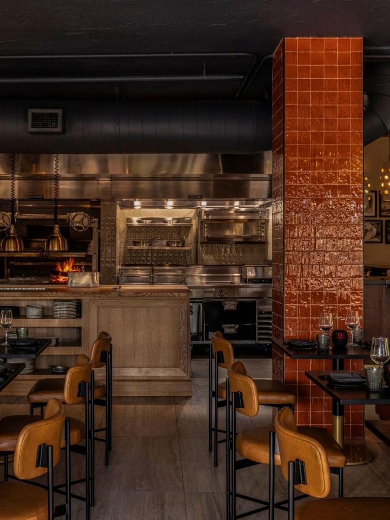 Interior View of Kindler Restaurant