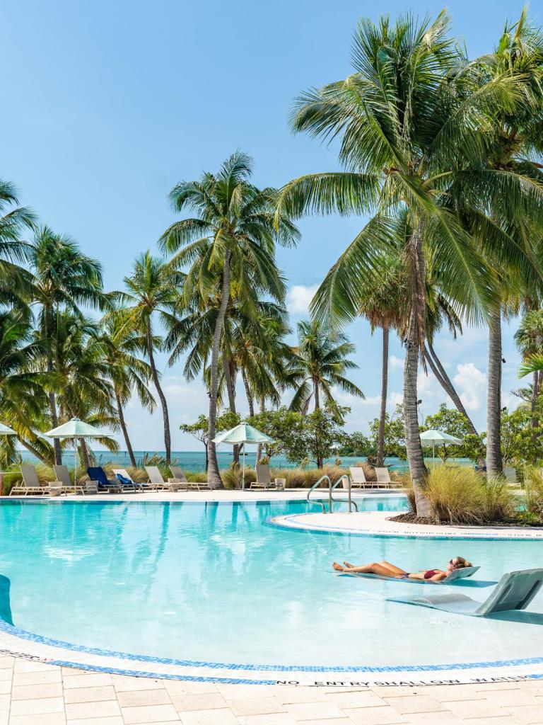 Amara Cay pool in the Florida Keys.