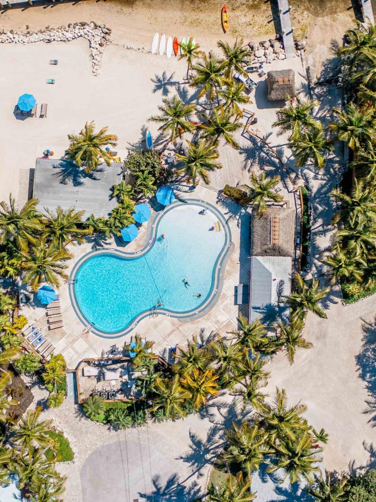 Aerial shot of La Siesta 