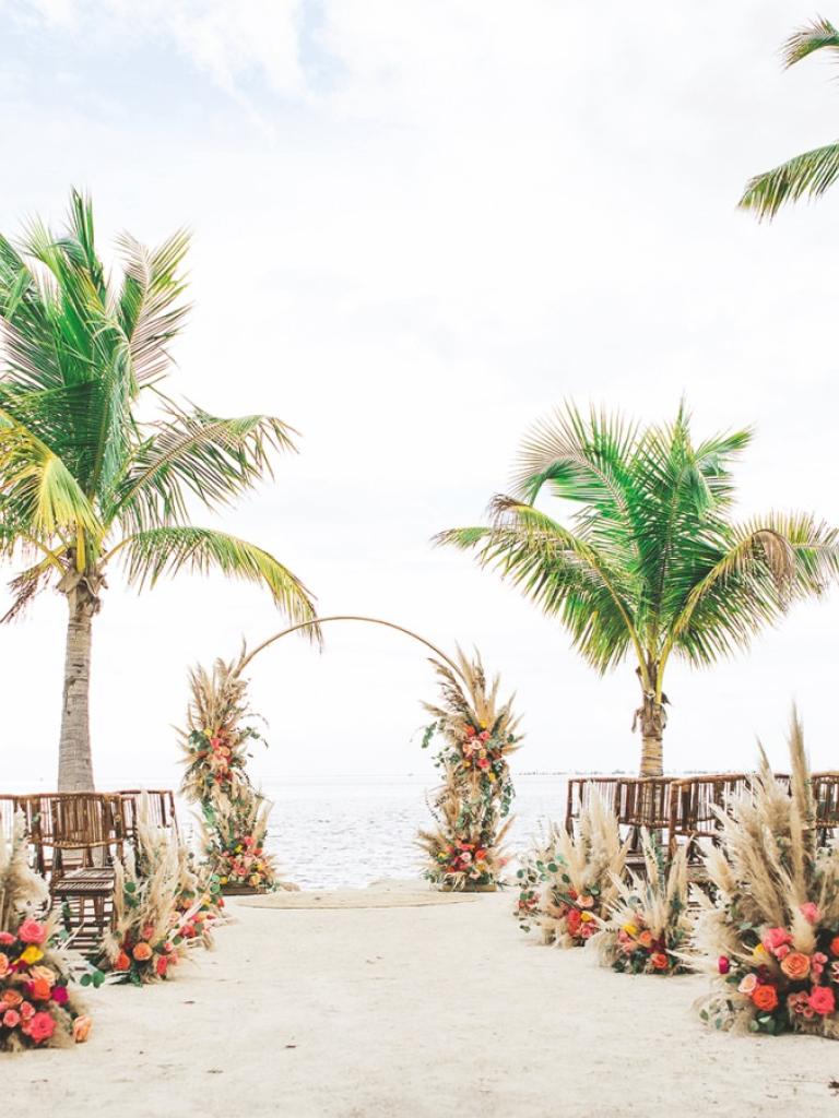 Postcard Inn Rum Runners Wedding Beach