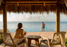 cabana on a beach