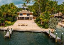 aerial shot of marbella villa